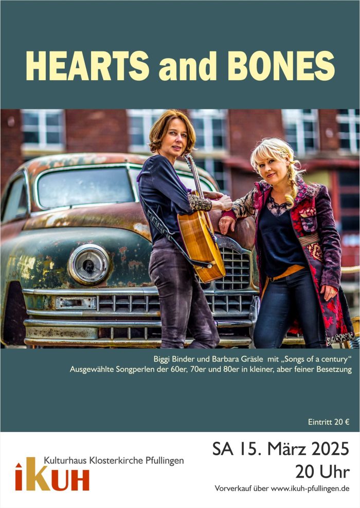 Hearts and bones Plakat